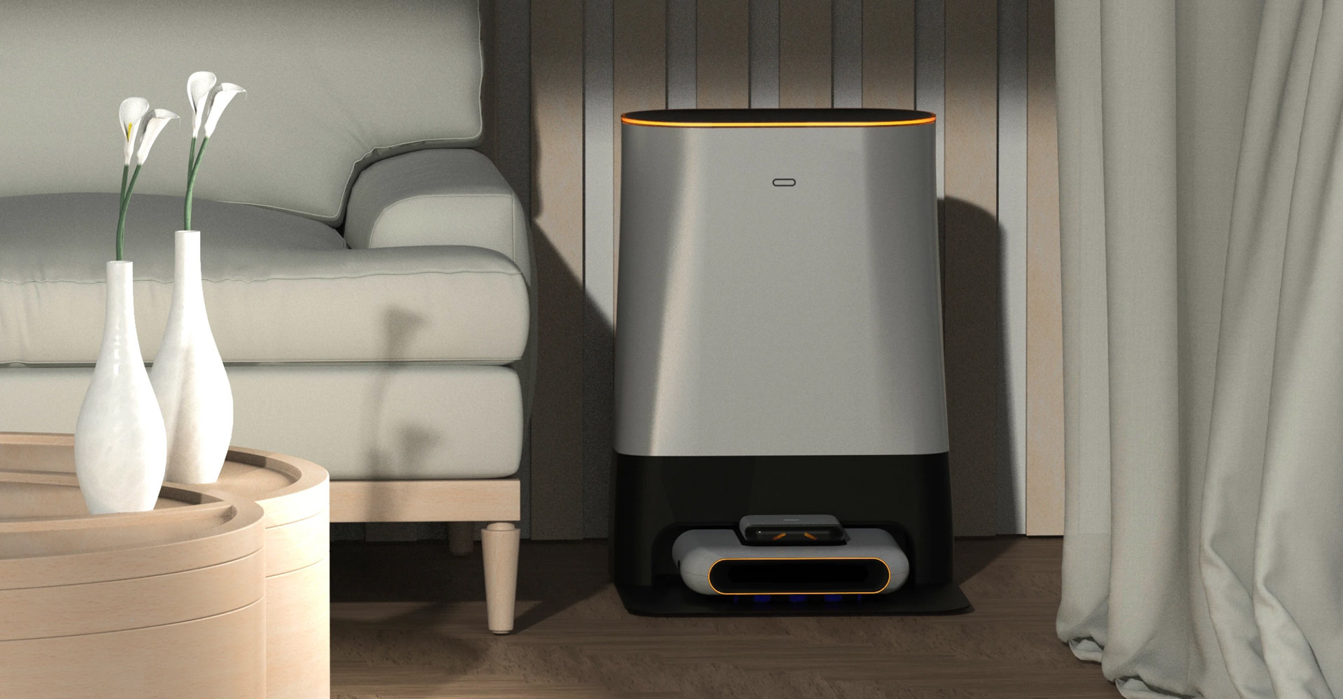 消毒清扫机器人外观造型设计