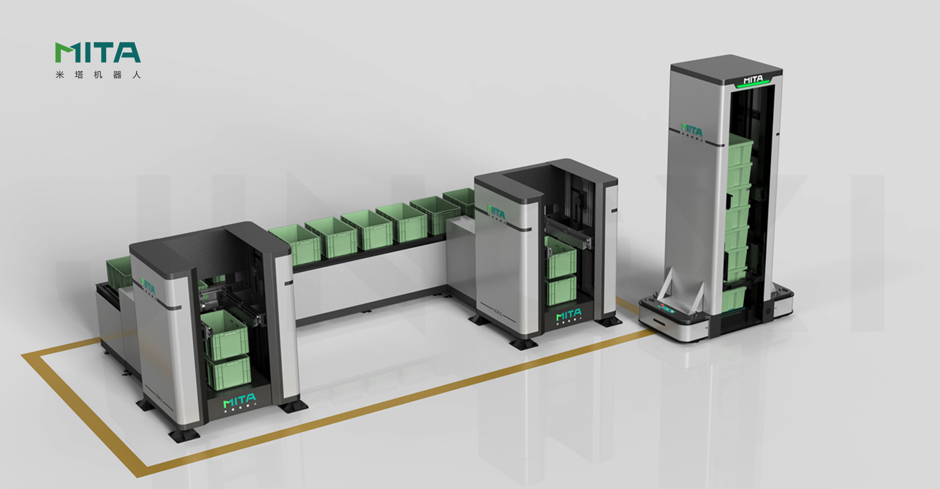 免货架箱式机器人设计