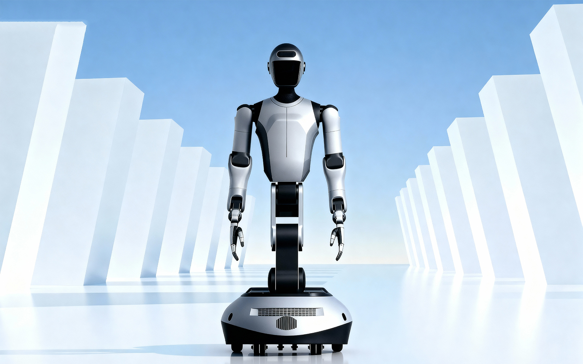 轮式人形机器人设计