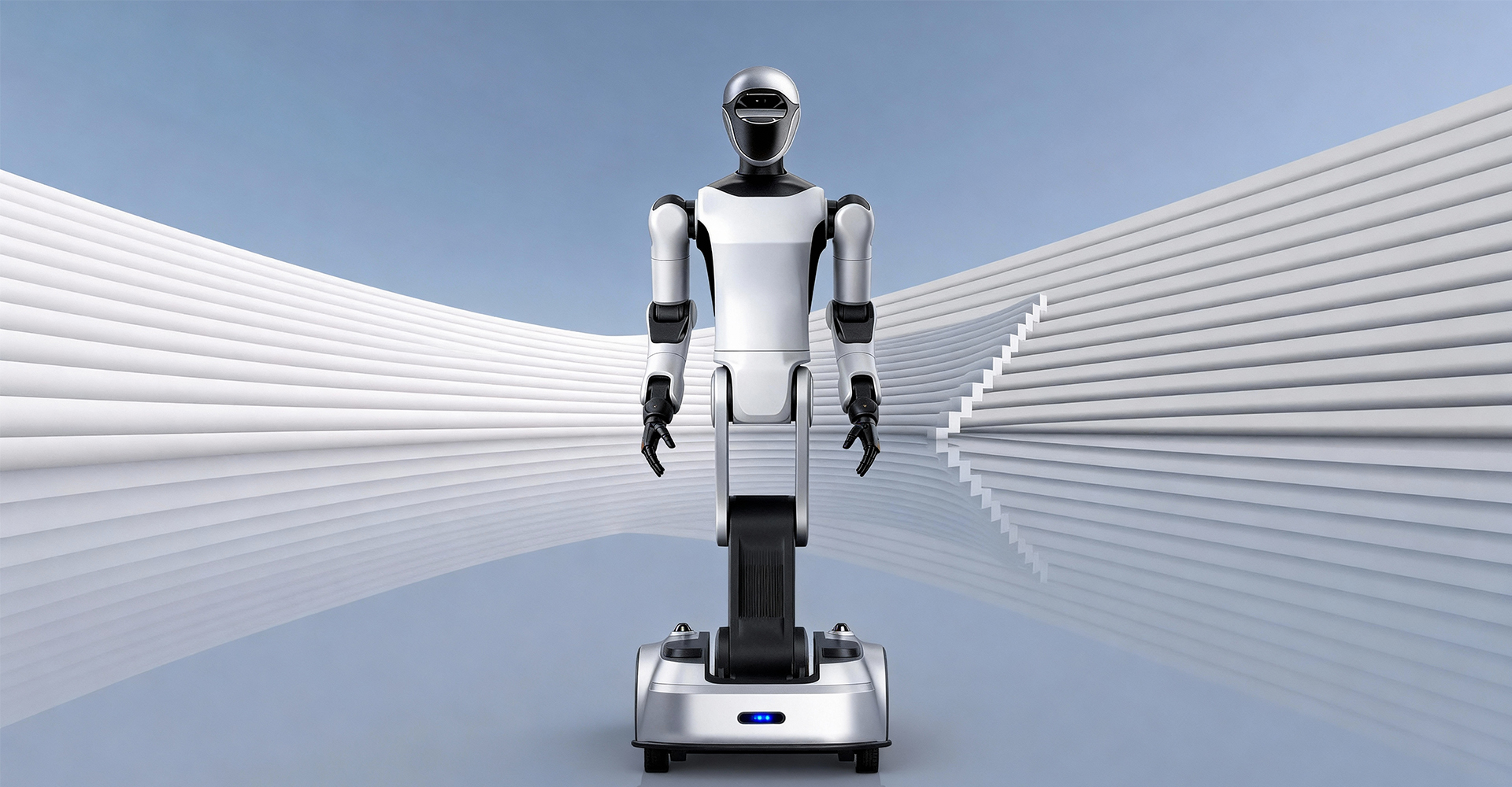 轮式人形机器人设计